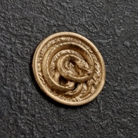 Сувенир кошельковый "Змея - круг ", олово, Сувенир кошельковый "Змея - круг ", олово,