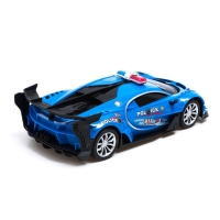 Машина радиоуправляемая &laquo;Полиция&raquo;, работает от батареек, цвет синий