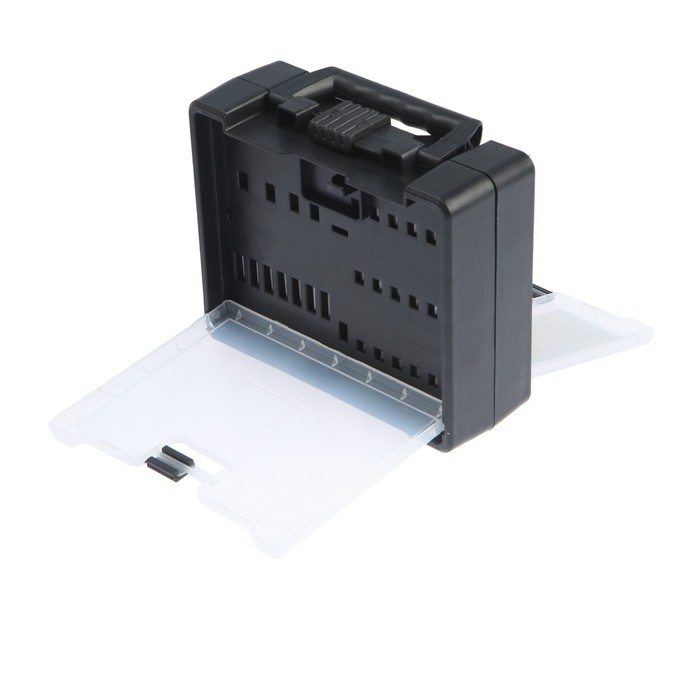 Набор универсальный ТУНДРА, сверла по дереву, бетону и металлу, биты, 50 шт.