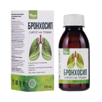 Бронхосироп на травах, БАД, 100мл Бронхосироп на травах, БАД, 100мл