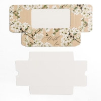 Коробка для макарун, кондитерская упаковка &laquo;With Love&raquo;, 18 х 10.5 х 5.5 см