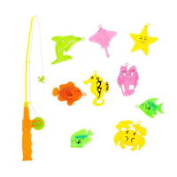 Рыбалка &laquo;Ловись, рыбка&raquo; 9 рыбок, удочка, цвета МИКС