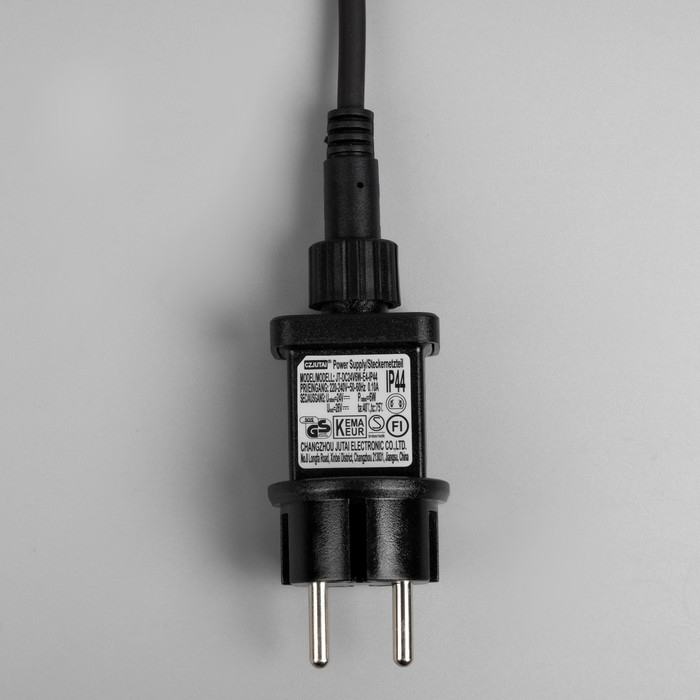 Гирлянда &laquo;Клип-лайт&raquo; 5 нитей по 20 м, IP44, УМС, тёмная нить, 665 LED, свечение синее, 24 В