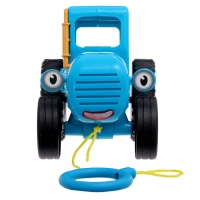 Каталка &laquo;Синий трактор&raquo;, 35+ песен, стихов, звуков, световые эффекты, на батарейках