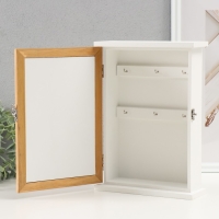 Ключница дерево 6 крючков "Птицы на дереве" 20х7х27,8 см