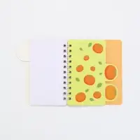 Блокнот с разделителями А7, 40 л "Капибара"