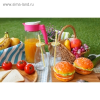 Бутыль стеклянная с крышкой и трубочкой «Лаконичность», 300 мл, 6,5×15,5 см, цвет МИКС Бутыль стеклянная с крышкой и трубочкой «Лаконичность», 300 мл, 6,5×15,5 см, цвет МИКС