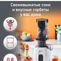 Соковыжималка Ultra Juice ZU600110 с автоотчисткой, 200 Вт