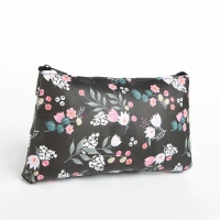 Косметичка на молнии, цвет чёрный/разноцветный