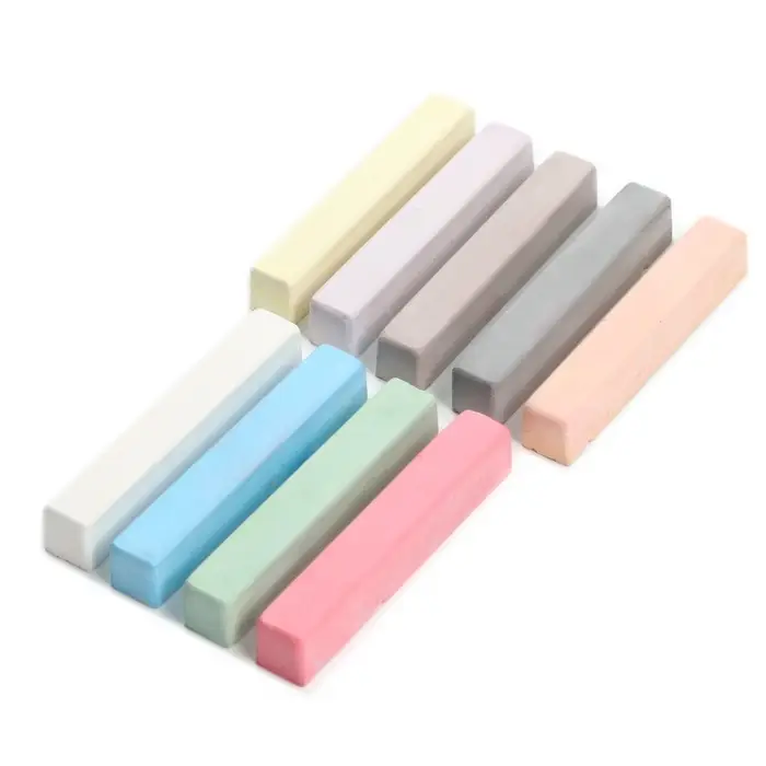 Мелки цветные школьные, набор 9 шт. &laquo;Маша и медведь&raquo;, прямоугольные