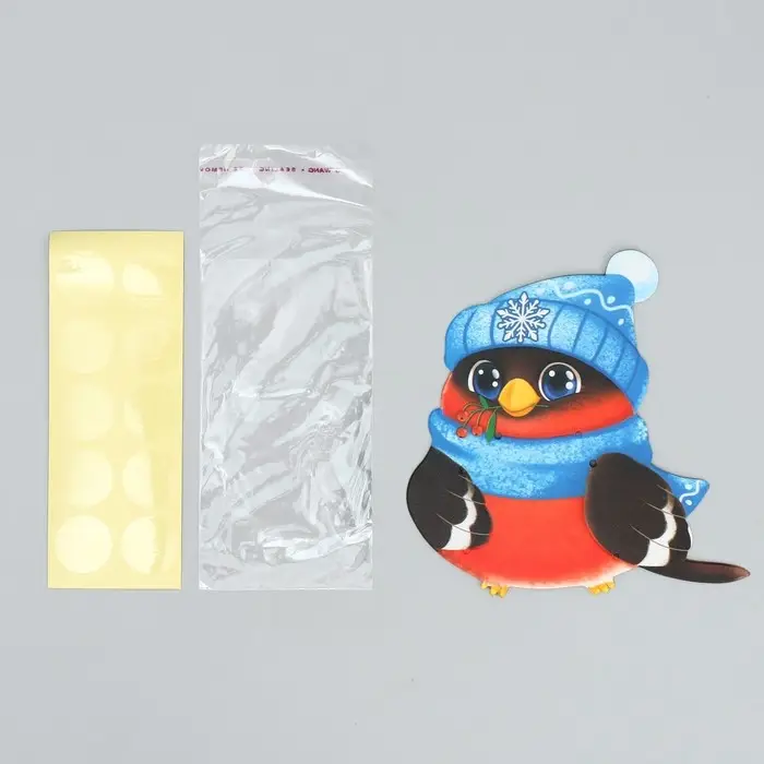 Пакет под сладости &laquo;Снегирь&raquo;, 11 х 6 см