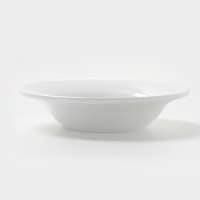 Тарелка глубокая Hanna Kn&ouml;vell, d=22.7 см, фарфор, белая