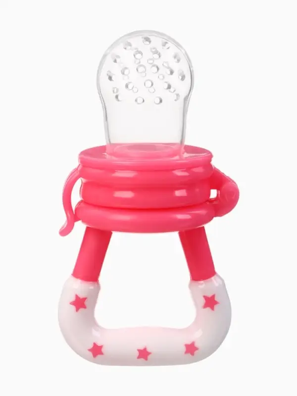 Ниблер (соска для прикорма), с силиконовой сеточкой "Оленята"