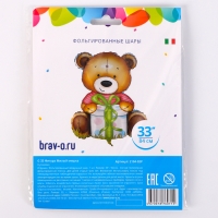 Фольгированный шар 33" &laquo;Милый мишка&raquo;, фигура