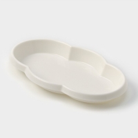 Подставка для столовых приборов &laquo;Камелия&raquo;, 3 отделения, цвет МИКС