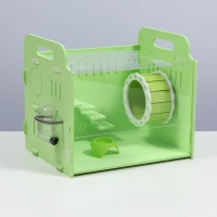 Клетка-переноска для грызунов,акриловая, зелёная, 29 х 23,5 х 26 см Клетка-переноска для грызунов,акриловая, зелёная, 29 х 23,5 х 26 см