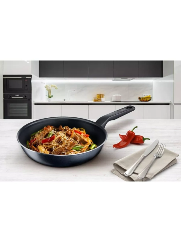 Глубокая сковорода вок Force 28 см с антипригарным покрытием