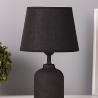 Лампа настольная "Никс" 1х40Вт Е27 черный 20х20х30см МОДЕЛЬ: