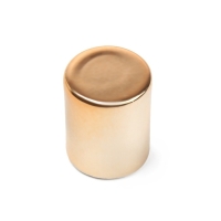 Ручка-кнопка CAPPIO РК102, d=18 мм, пластик, цвет золото, 8 шт. Ручка-кнопка CAPPIO РК102, d=18 мм, пластик, цвет золото, 8 шт.