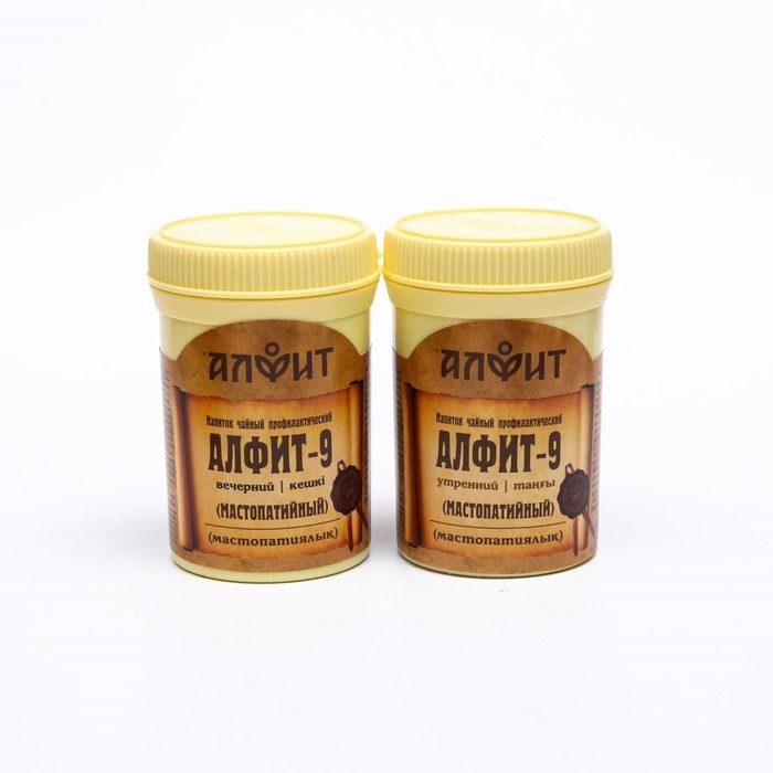 Чайный напиток Алфит-9 мастопатийный, 60 брикетов по 2 г Чайный напиток Алфит-9 мастопатийный, 60 брикетов по 2 г