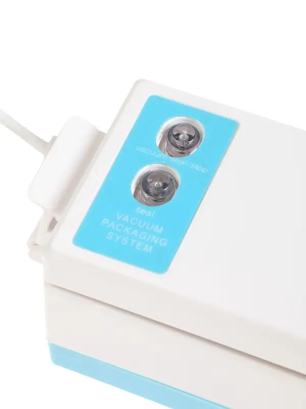 Вакууматор LPS-02, 80 Вт, 10 пакетов, 220 В, 25 см, бирюзовый