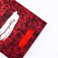 Пакет подарочный вертикальный &laquo;Поздравляю&raquo;, S 12&times;15&times;5.5 см