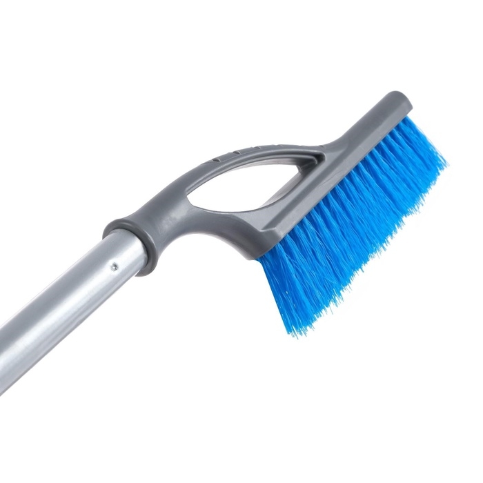 Щетка сметка, со скребком "Pitstop" удлиннённая, Антиснег, 80 см