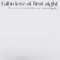 Пленка для цветов матовая, &laquo;Любовь&raquo;, 58&times;58 см, белый