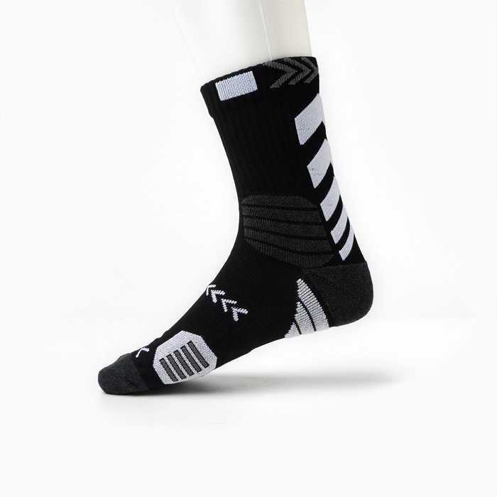 Треккинговые носки "Hill" посадка: длинная, размер: 38-44, черный