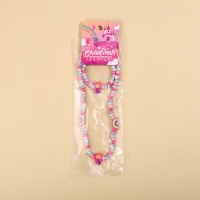 Бижутерия «Волшебная девочка» набор для девочек: браслет и бусы, 7 х 9 см Бижутерия «Волшебная девочка» набор для девочек: браслет и бусы, 7 х 9 см