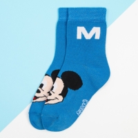 Носки для мальчика &laquo;Микки Маус&raquo;, DISNEY, 16-18 см, цвет синий
