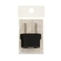 Переходник плоский, 6 А, 220 В, черный, 1шт.