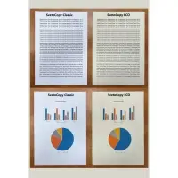 Бумага А4 500 л Светокопи ECO, 80г/м2, белизна 60% ISO, 93% CIE, класс C (цена за 500 листов)