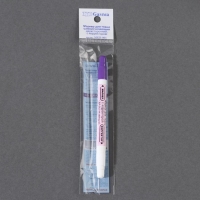 Маркер для ткани, самоисчезающий, с корректором, цвет фиолетовый