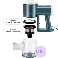 Проводной вертикальный пылесос КТ-5204 - 550 Вт