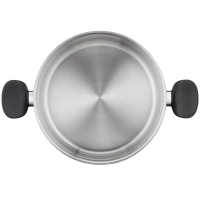 Кастрюля с крышкой Primary 24 см, 5,3 л, с мерной шкалой