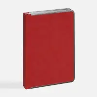 Ежедневник Metal Frame на заказ, датированный, красный