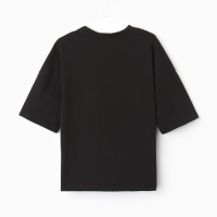 Футболка детская MINAKU цвет чёрный, рост 98 см