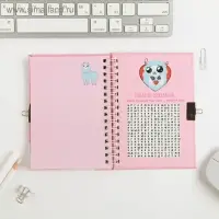 Записная книжка на замочке А6, 50 листов &laquo;Пушистые тайны&raquo;