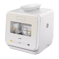 Компактная настольная посудомоечная машина CDWC421BE-i Wi-Fi