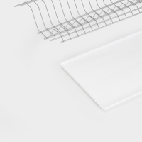 Сушилка для посуды с поддоном для шкафа 60 см, 56.5&times;25.6 см, хром