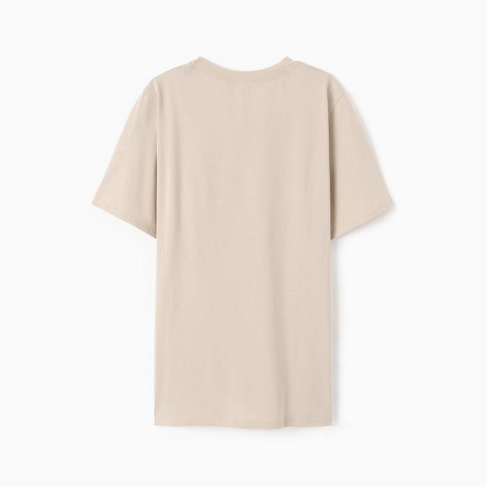 Футболка женская, цвет бежевый, размер 56