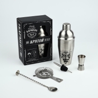 Набор для приготовления коктейлей "100% крутой", 5 предметов