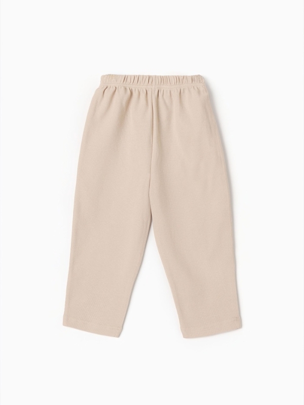 Брюки для мальчика MINAKU, цвет бежевый, рост 110 см
