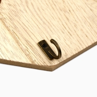 Ключница настенная «Sweet home», цвет молочный, 20 х 14 см Ключница настенная «Sweet home», цвет молочный, 20 х 14 см