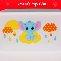 Подставка детская для ног &laquo;Слоник&raquo;, ступенька