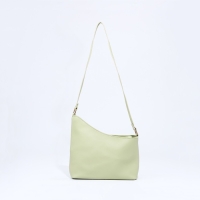 Сумка кросс-боди на молнии, цвет зелёный