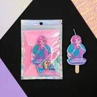 Свеча для торта &laquo;С Днём Рождения&raquo;, русалка, 4,3 х 7,3 см