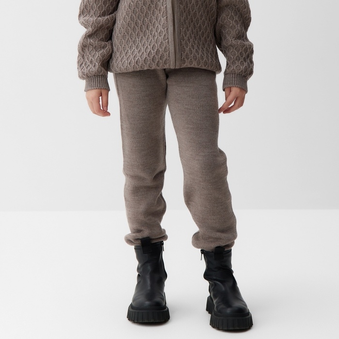 Брюки детские MINAKU, цвет коричневый, рост 104 см Брюки детские MINAKU, цвет коричневый, рост 104 см