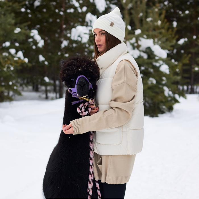 Жилет женский с воротником MIST, р.48, молочный Жилет женский с воротником MIST, р.48, молочный